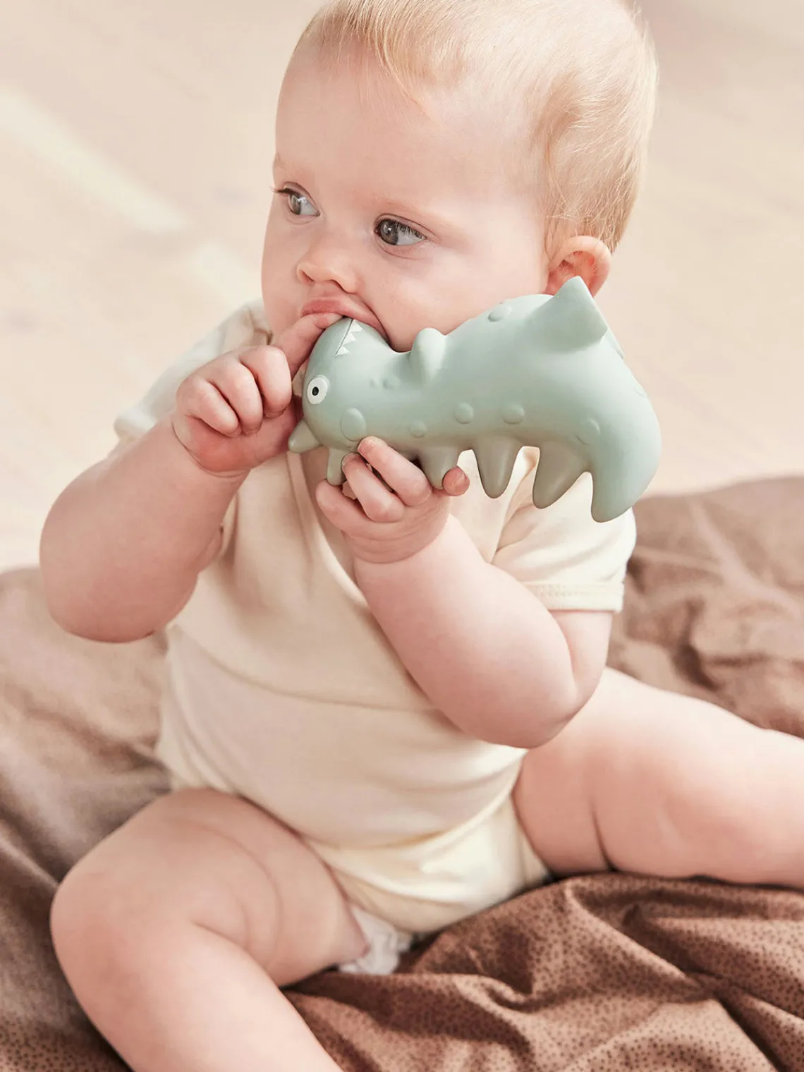 Chupetes Y Mordedores|Juguetes Para Bebés>Oyoy Living Design Mordedor para bebé Theo the Dino