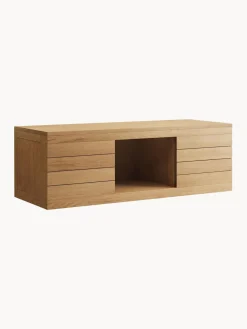 Armarios De Baño|Armarios De Baño> Mueble bajo lavabo de madera de teca Yenit