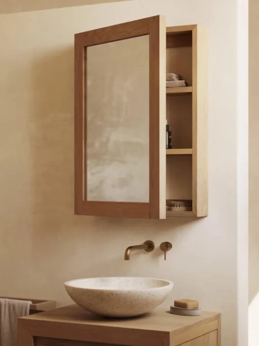 Armarios De Baño|Armarios De Baño> Mueble de baño de pared con espejo Plubia