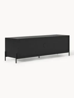 Muebles De Tv|Muebles De Tv></noscript>Westwing Collection Mueble de TV con tejido vienés Vienna Madera de mango, negro