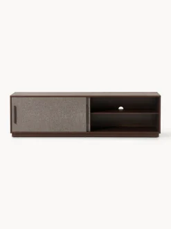 Mueble TV de madera con frente tapizado Wisp Muebles De Tv|Muebles De Tv