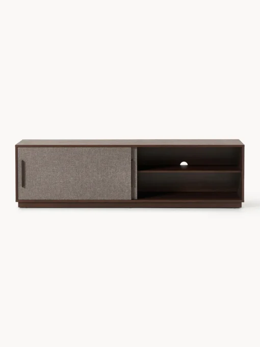 Mueble TV de madera con frente tapizado Wisp Muebles De Tv|Muebles De Tv