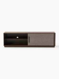 Mueble TV de madera con frente tapizado Wisp Muebles De Tv|Muebles De Tv