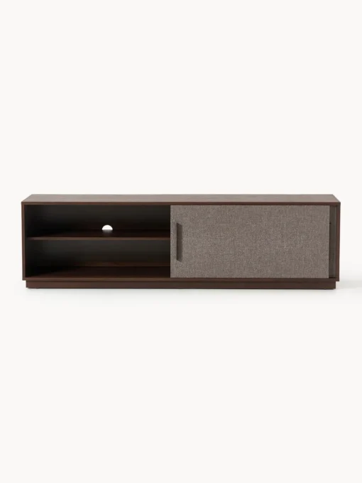 Mueble TV de madera con frente tapizado Wisp Muebles De Tv|Muebles De Tv