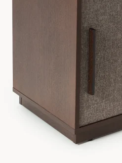Mueble TV de madera con frente tapizado Wisp Muebles De Tv|Muebles De Tv