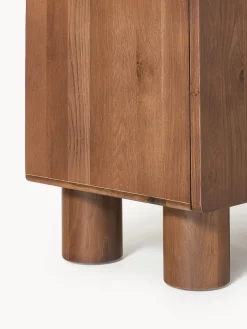 Muebles De Tv|Muebles De Tv></noscript>Westwing Collection Mueble TV de madera de roble Cadi Madera de roble pintado marrón