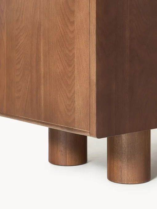 Muebles De Tv|Muebles De Tv>Westwing Collection Mueble TV de madera de roble Cadi Madera de roble pintado marrón