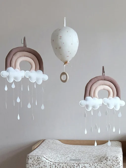 Cajas Musicales Y Móviles|Decoración Infantil>Cam Cam Copenhagen Móvil bebé Rainbow