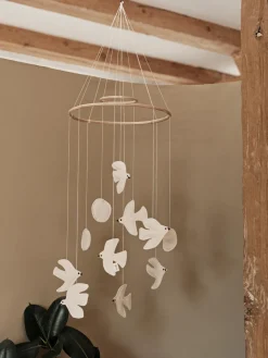 Hot Móvil de algodón orgánico Swif Bird Niños Cajas Musicales Y Móviles|Decoración Infantil