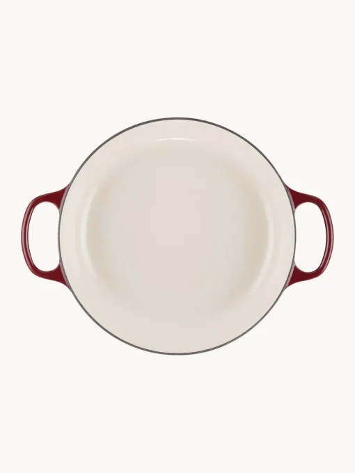 Ollas|Ollas>LE CREUSET Olla de hierro fundido Signature Collection Rojo vino, dorado