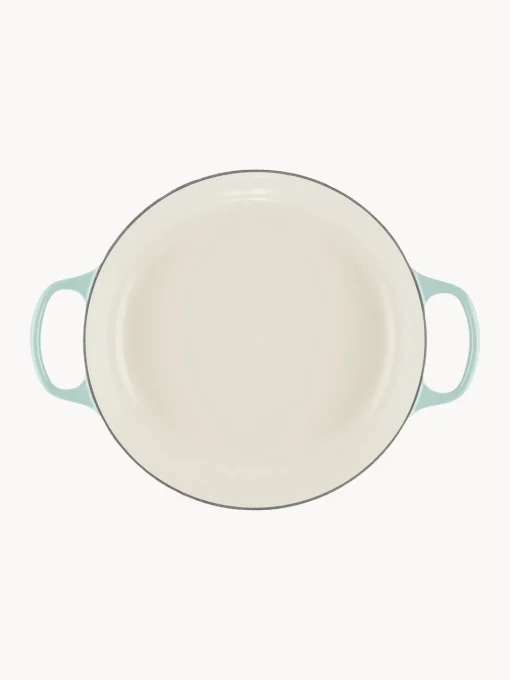 Ollas|Ollas>LE CREUSET Olla de hierro fundido Signature Collection Verde menta, plateado