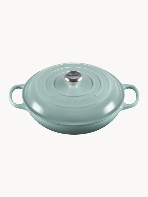 Ollas|Ollas>LE CREUSET Olla de hierro fundido Signature Collection Verde menta, plateado