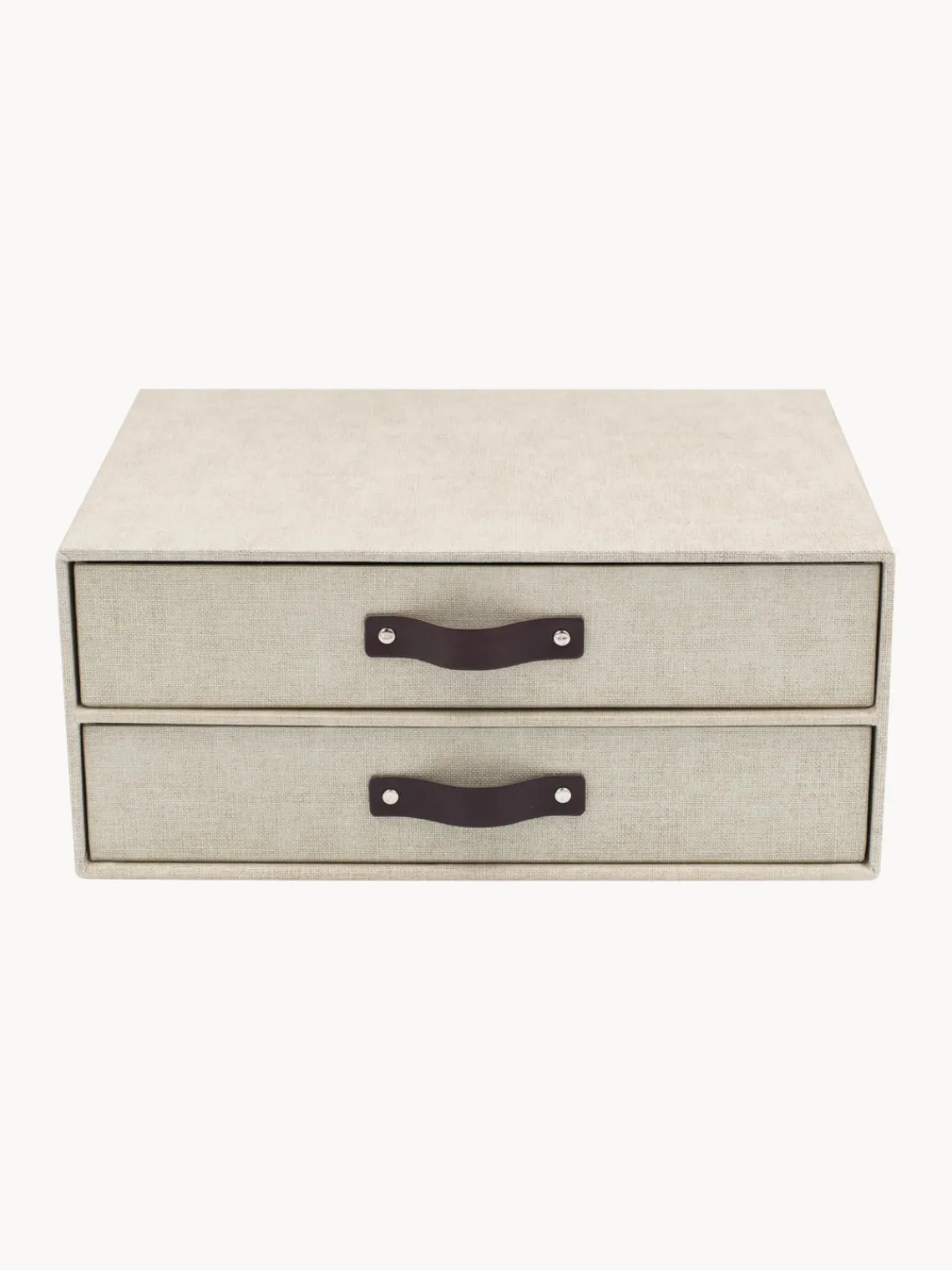 Material De Oficina|Material De Oficina>Bigso Box of Sweden Organizador de escritorio Birger Beige claro, marrón oscuro