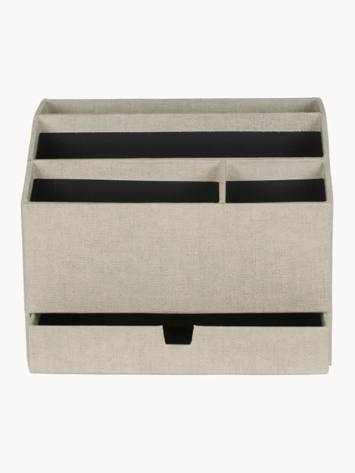 Material De Oficina|Material De Oficina>Bigso Box of Sweden Organizador de escritorio Greta Beige claro