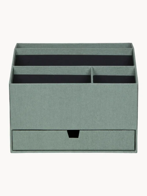 Material De Oficina|Material De Oficina>Bigso Box of Sweden Organizador de escritorio Greta Verde salvia