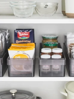 Almacenaje De Cocina>Yamazaki Organizador de nevera con divisores Tower Turrón semitransparente