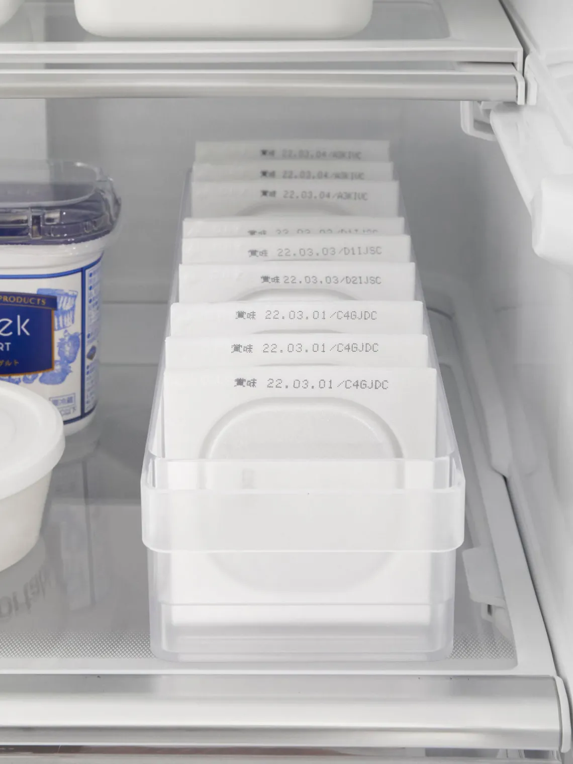 Almacenaje De Cocina>Yamazaki Organizador de nevera con divisores Tower Blanco