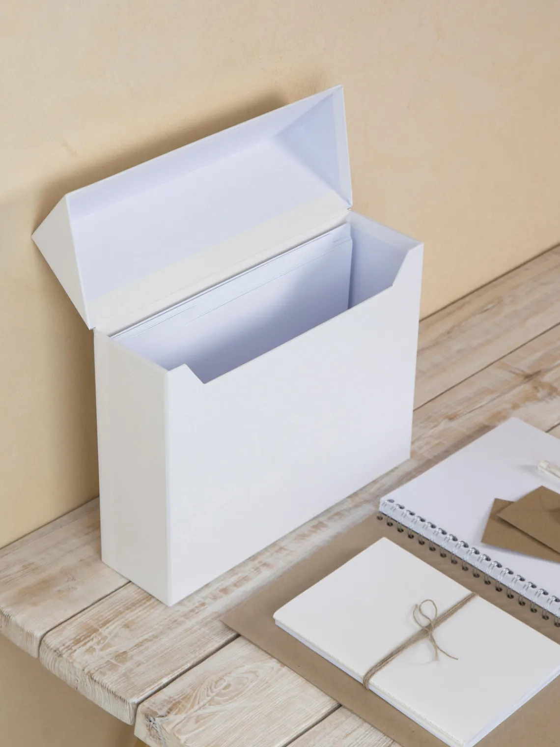 Material De Oficina|Material De Oficina>Bigso Box of Sweden Organizador Lovisa Blanco Off White