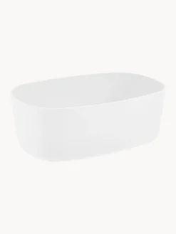Cestas Para Pan|Almacenaje De Cocina></noscript>Rig-Tig Panera con tapadera de bambú Box-It Blanco, madera de bambú