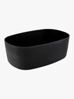 Cestas Para Pan|Almacenaje De Cocina></noscript>Rig-Tig Panera con tapadera de bambú Box-It Negro, madera de bambú