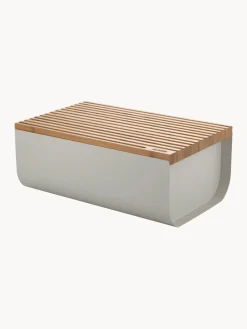 Panera con tapadera de bambú Mattina Cestas Para Pan|Almacenaje De Cocina