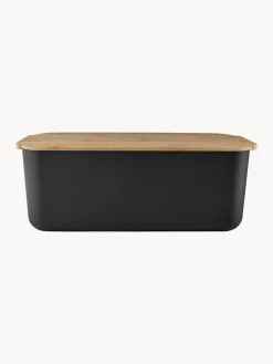 Cestas Para Pan|Almacenaje De Cocina>Eva Solo Panera con tapadera de bambú Cary