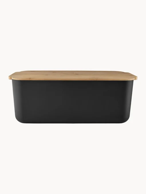 Cestas Para Pan|Almacenaje De Cocina>Eva Solo Panera con tapadera de bambú Cary