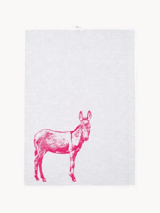 Textiles De Cocina Y Manteles|Textiles De Cocina>Frohstoff Paño de cocina artesanal Donkey