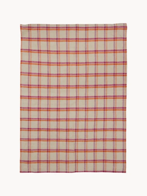 Discount Paño de cocina artesanal de lino Vida Textiles De Cocina Y Manteles|Textiles De Cocina