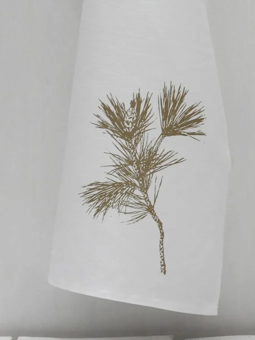 Textiles De Cocina Y Manteles|Textiles De Cocina>Frohstoff Paño de cocina artesanal Dalila Blanco, marrón