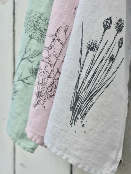 Textiles De Cocina Y Manteles|Textiles De Cocina>Frohstoff Paño de cocina de lino artesanal Rocket