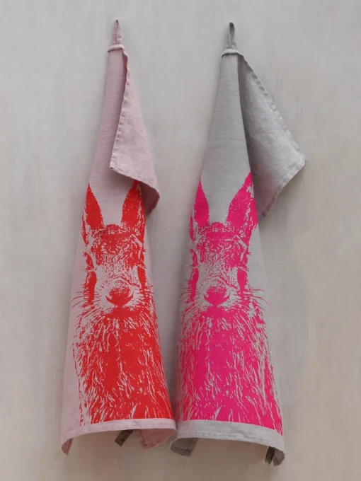 Outlet Paño de cocina de lino artesanal Feldhase Textiles De Cocina Y Manteles|Textiles De Cocina