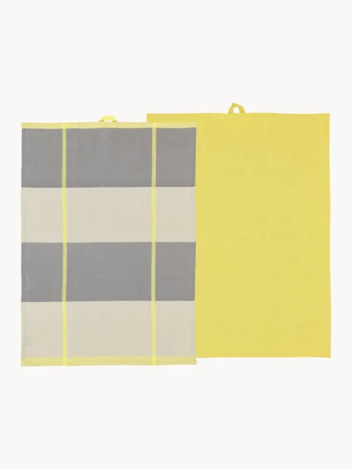 Outlet Paños de cocina Blocks, 2 uds. Textiles De Cocina Y Manteles|Textiles De Cocina