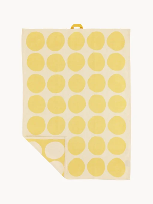 Textiles De Cocina Y Manteles|Textiles De Cocina>Södahl Paños de cocina Bubbles, 2 uds. Amarillo sol, beige claro