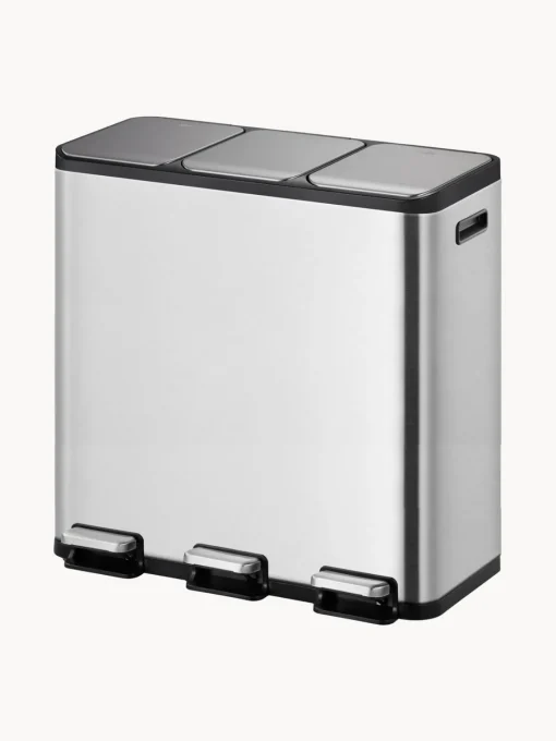 Cubos De Basura Y Reciclaje|Almacenaje De Cocina>EKO Papelera con pedal EcoCasa, 3x15 L