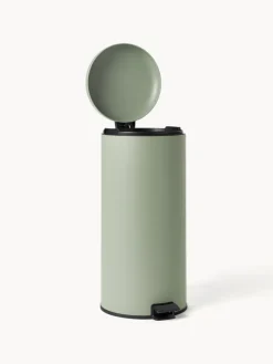 Cubos De Basura Y Reciclaje|Almacenaje De Cocina></noscript>Westwing Collection Papelera con pedal Rafa, 30 L Verde salvia, negro