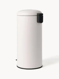 Cubos De Basura Y Reciclaje|Almacenaje De Cocina></noscript>Westwing Collection Papelera con pedal Rafa, 30 L Off White, negro