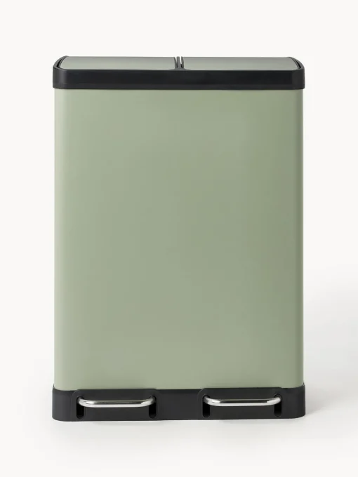 Best Papelera con pedal Rafa, 2x30 L Cubos De Basura Y Reciclaje|Almacenaje De Cocina