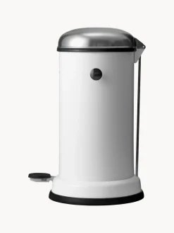 Cubos De Basura Y Reciclaje|Almacenaje De Cocina></noscript>Vipp Papelera con pedal 15 Blanco, plateado