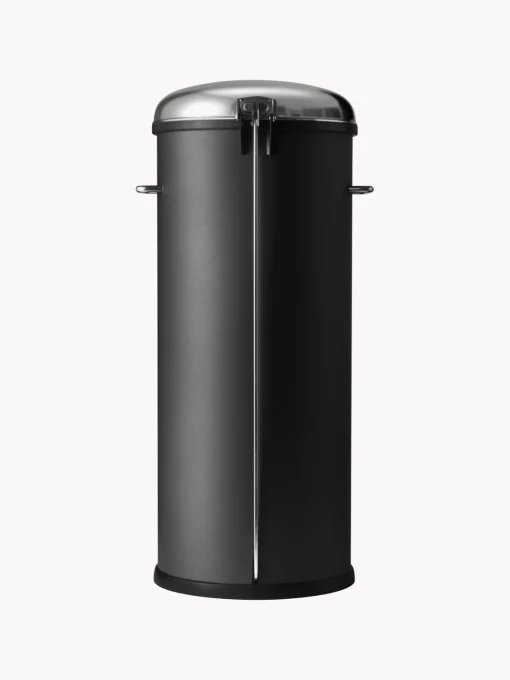 Cubos De Basura Y Reciclaje|Almacenaje De Cocina>Vipp Papelera con pedal 17 Negro, plateado