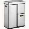 Cubos De Basura Y Reciclaje|Almacenaje De Cocina>EKO Papelera con sensor Mirage, 30 L + 2x15 L