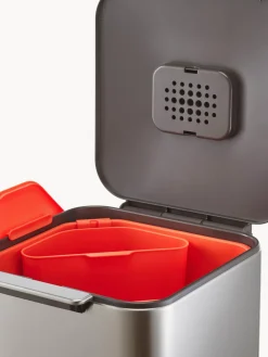 Cubos De Basura Y Reciclaje|Almacenaje De Cocina></noscript>Joseph Joseph Papelera de reciclaje Totem, 2x20 L Plateado