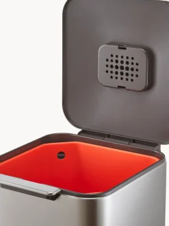 Cubos De Basura Y Reciclaje|Almacenaje De Cocina></noscript>Joseph Joseph Papelera de reciclaje Totem, 2x20 L Plateado