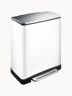 Cubos De Basura Y Reciclaje|Almacenaje De Cocina>EKO Papelera Recycle E-Cube, 28 L+18 L Blanco mate