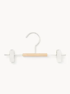 Decoración Infantil|Colgadores Y Estantes De Pared>Mustard Made Perchas Kids Clip, 5 uds. Blanco