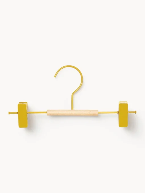 Colgadores Y Estantes De Pared|Decoración Infantil>Mustard Made Perchas Kids Clip, 5 uds. Amarillo mostaza