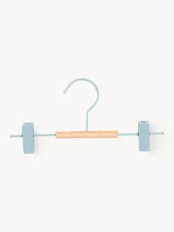 Decoración Infantil|Colgadores Y Estantes De Pared>Mustard Made Perchas Kids Clip, 5 uds. Azul claro