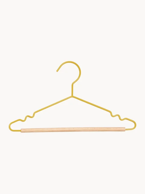 Decoración Infantil|Colgadores Y Estantes De Pared>Mustard Made Perchas Kids Top, 10 uds. Amarillo mostaza