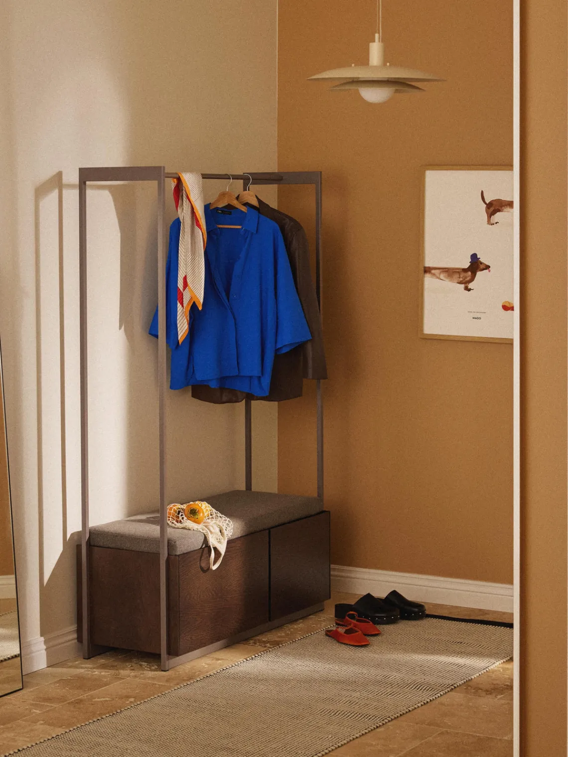 Hot Perchero de madera Larsen Percheros De Pie|Percheros De Pie