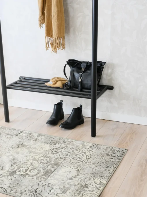 Percheros De Pie|Percheros De Pie>Rowico Home Perchero de pared de madera de roble Milford Negro